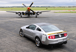 Illustration for article titled Ford Mustang AV-X10 "Dearborn Doll" Takes Off